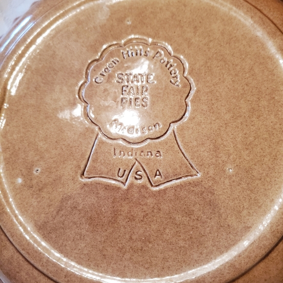 Green Hills Pottery pie plate - Picture 8 of 8